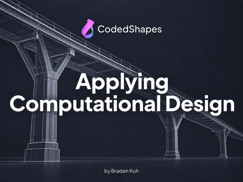 Applying Computational Design course cover.