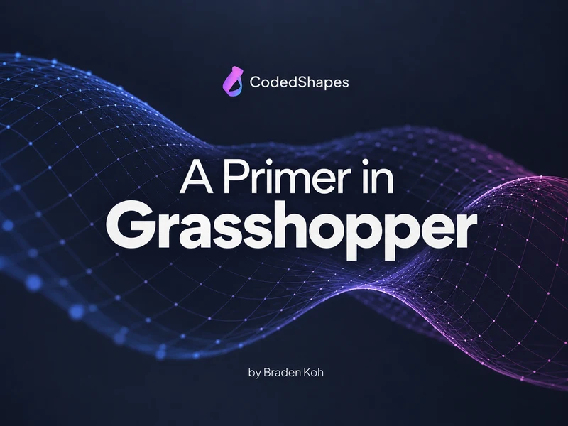 A Primer in Grasshopper course cover.